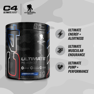 C4 Ultimate® X Wounded Warrior Project® Pre Workout Powder